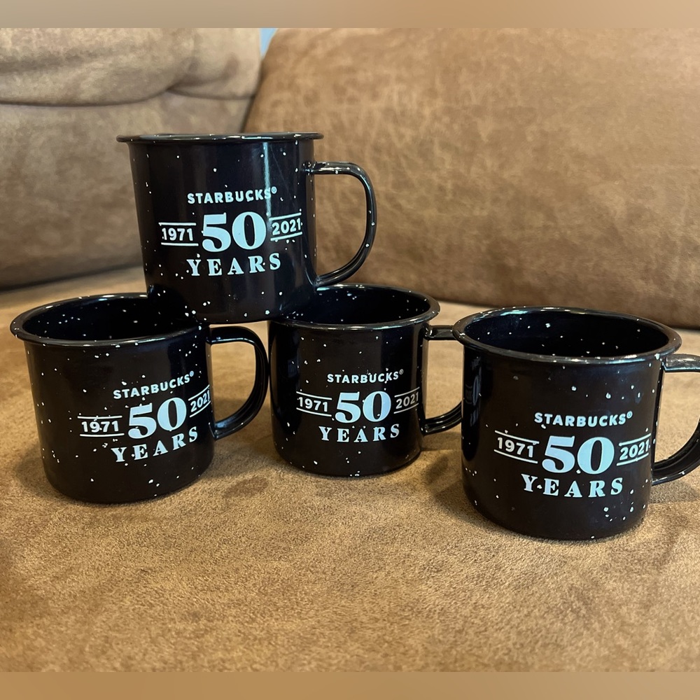 Starbucks 50 Years Espresso Mugs